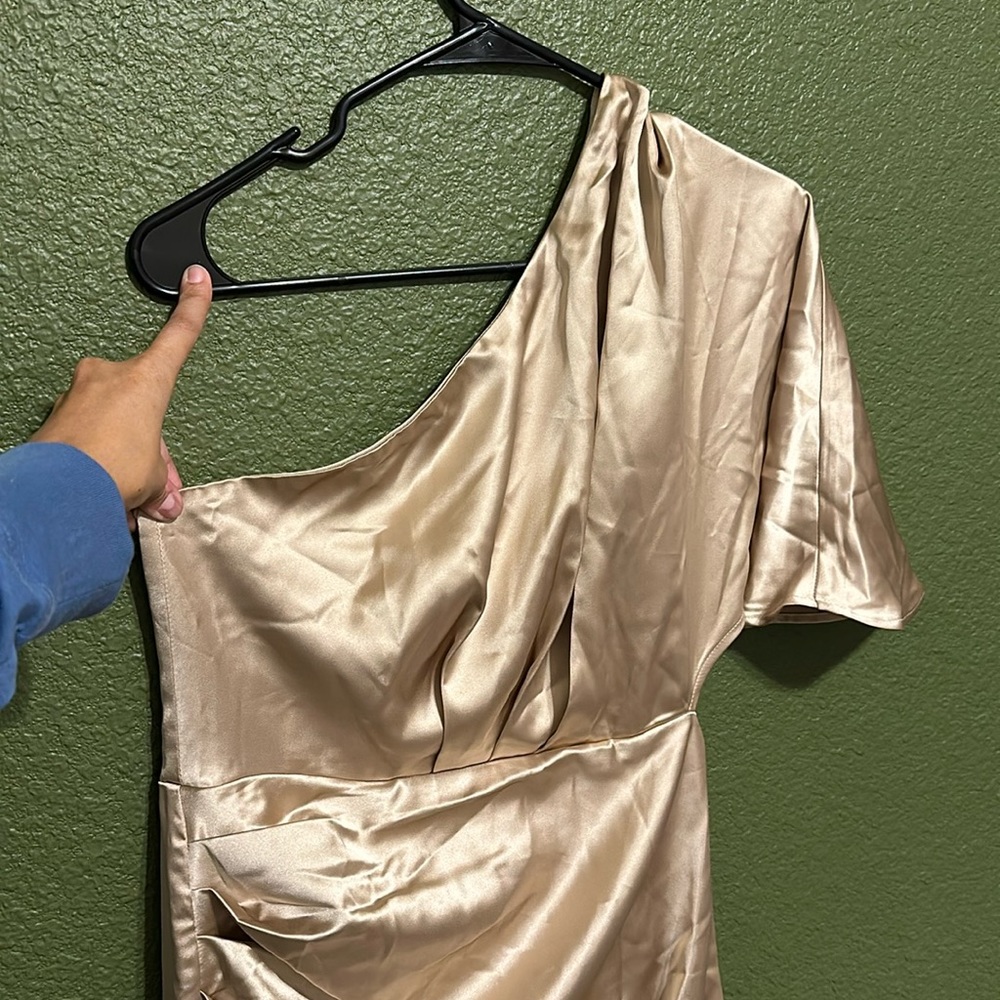 Brand new never worn one shoulder dress